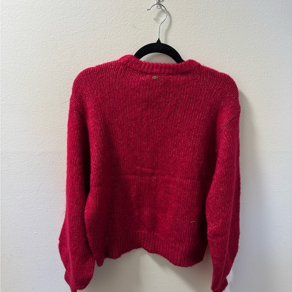 Sam Edelman Vibrant Red Crew Neck Sweater - Picture 11 of 11